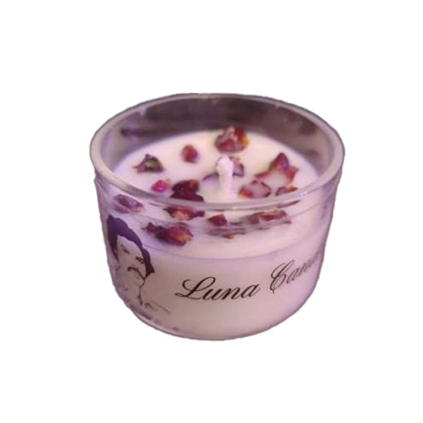 Luna Candles Soy Wax cylinder Small Candle